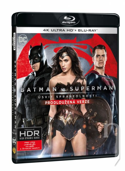 BLU-RAY Film - Batman vs. Superman: Úsvit spravodlivosti 2BD (UHD+BD)
