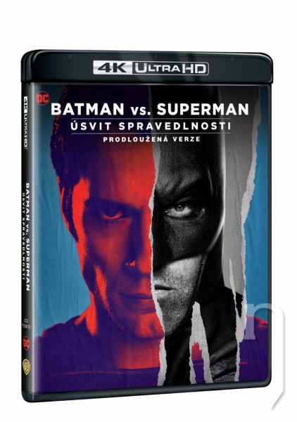 BLU-RAY Film - Batman vs. Superman: Úsvit spravedlnosti BD (UHD) - prodloužená verze