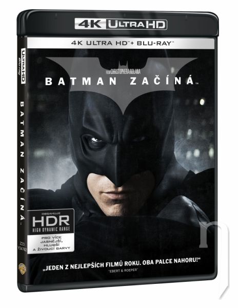 BLU-RAY Film - Batman začíná 3BD (UHD+BD+bonus disk)
