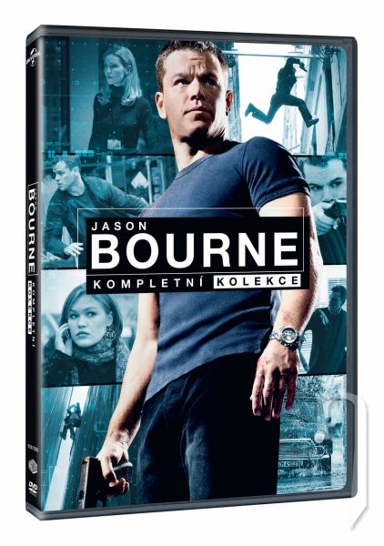 DVD Film - Bourneova kolekce 1 - 5 (5DVD)