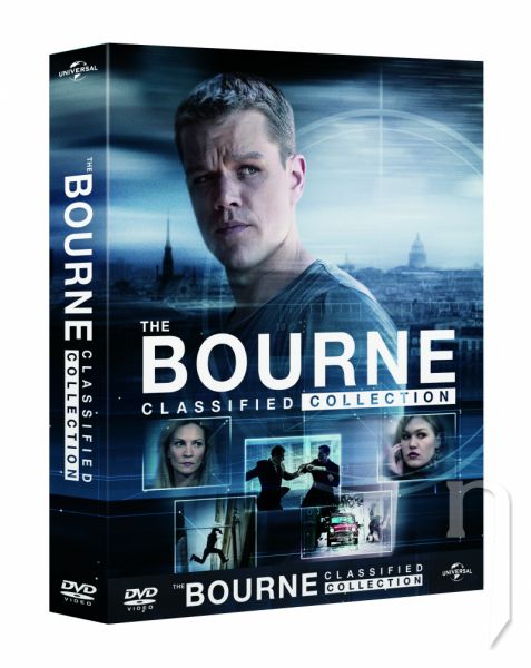 DVD Film - Bourneova kolekce 1 - 5 (6 DVD)