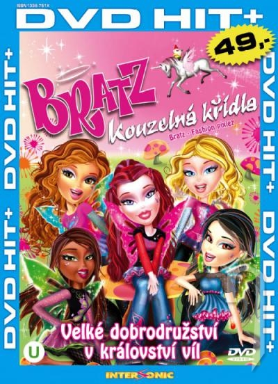 DVD Film - Bratz 1 - Kúzelné krídla (papierový obal)