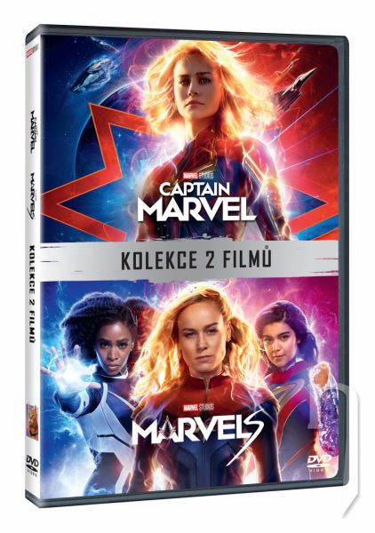 DVD Film - Captain Marvel + Marvels kolekce 2 filmů 2DVD
