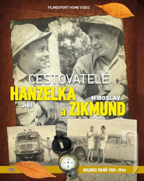 DVD Film - CESTOVATELÉ JIŘÍ HANZELKA A MIROSLAV ZIKMUND