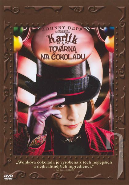 DVD Film - Karlík a továrna na čokoládu