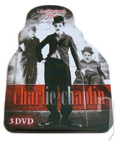 DVD Film - Charlie Chaplin (3DVD plechová krabice)
