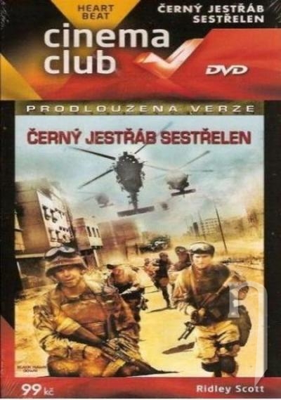 DVD Film - Čierny jastrab zostrelený (pap. box)