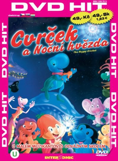 DVD Film - Cvrček a Nočná hviezda (papierový obal)