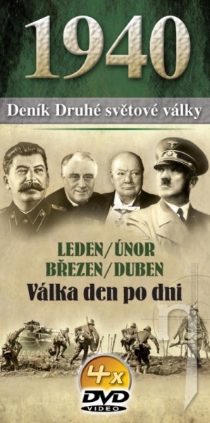 DVD Film - Deník 2. světové války II. (4 DVD)