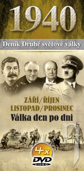 DVD Film - Deník 2. světové války IV. (4 DVD)