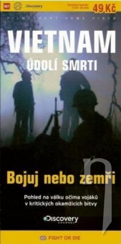 DVD Film - Discovery 1: Bojuj, alebo zomri - Vietnam: Údolie smrti (papierový obal) FE