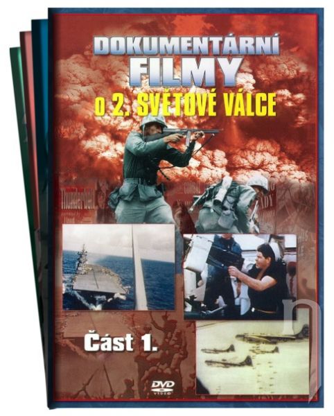 DVD Film - Dokumenty II. Světová válka (4 DVD)