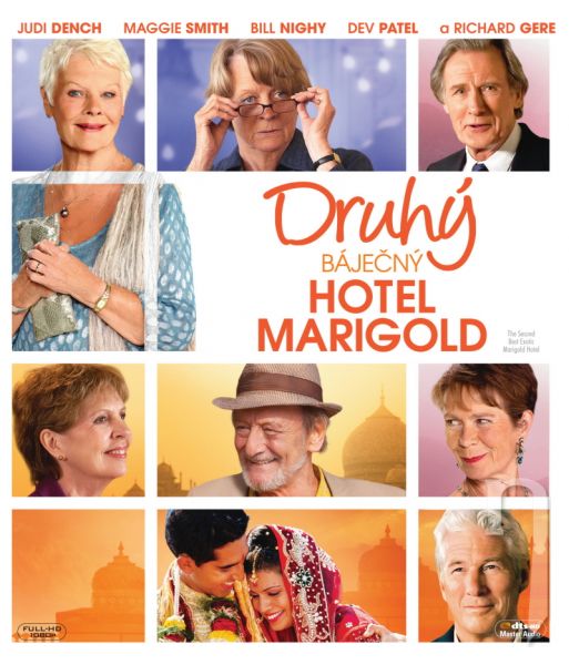 BLU-RAY Film - Druhý báječný hotel Marigold