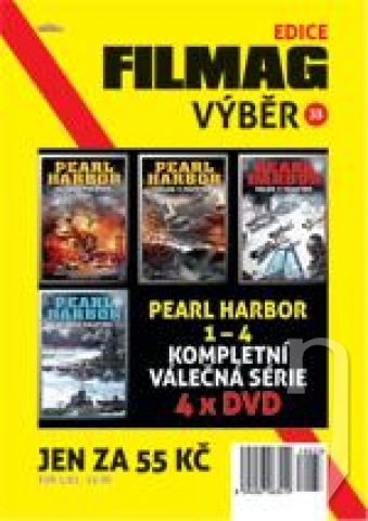 DVD Film - Edícia 4 v 1 ( Pearl Harbor 1. - 4.DVD )