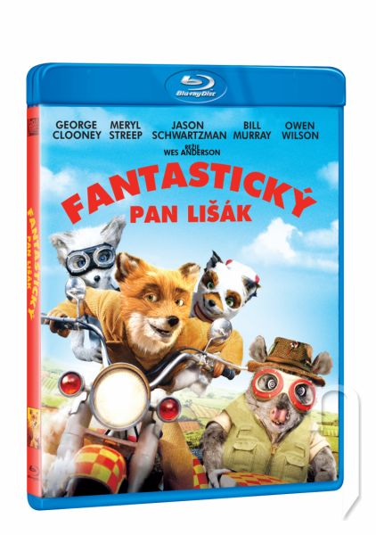 BLU-RAY Film - Fantastický pan Lišák BD