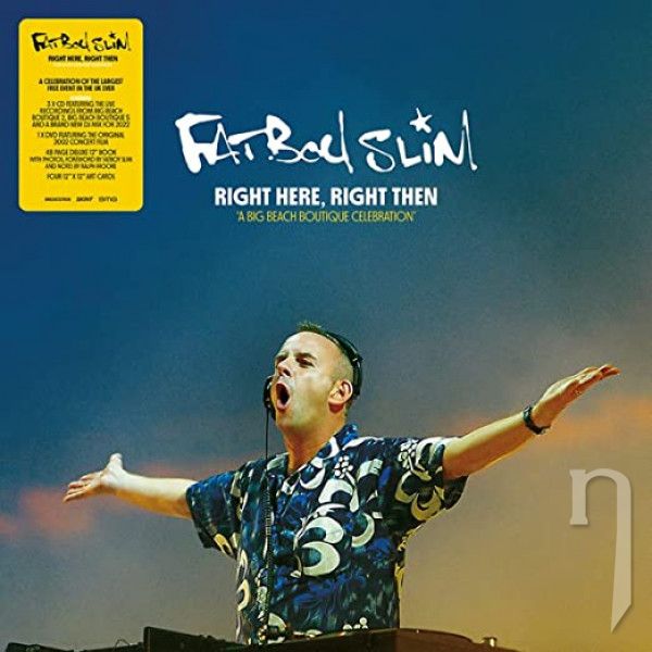 CD - Fatboy Slim : Right Here, Right Then /75 Track Compilation Of Tracks Played In Sets - 2CD+DVD