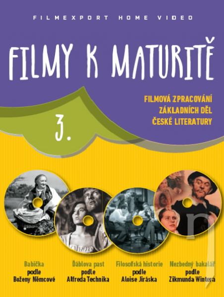 DVD Film - Filmy k maturitě III. (4 DVD)