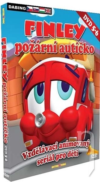 DVD Film - Finley požiarne autíčko - DVD 5 - 6  (digipack)