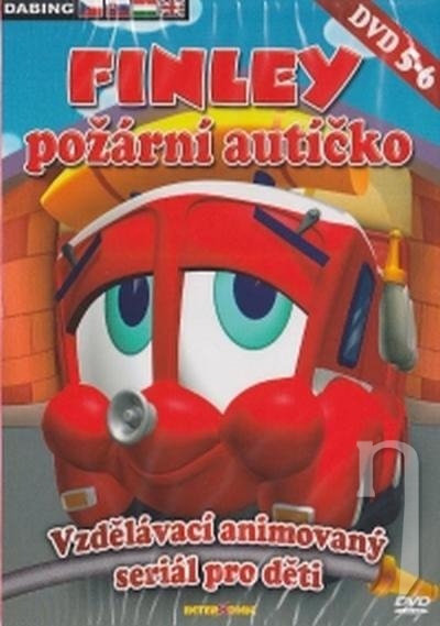 DVD Film - Finley požiarne autíčko - DVD 5 - 6  (papierový obal)