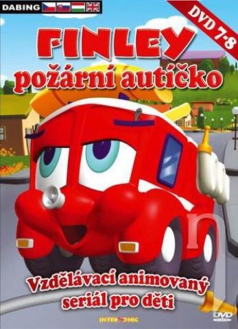 DVD Film - Finley požiarne autíčko - DVD 7 - 8  (digipack)