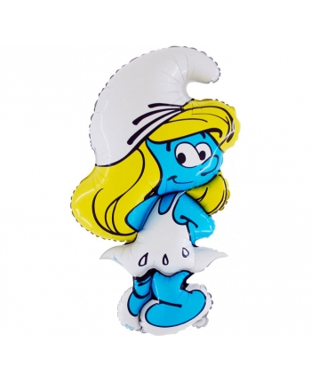 Hračka - Héliový balón Šmolinka - 105 cm 