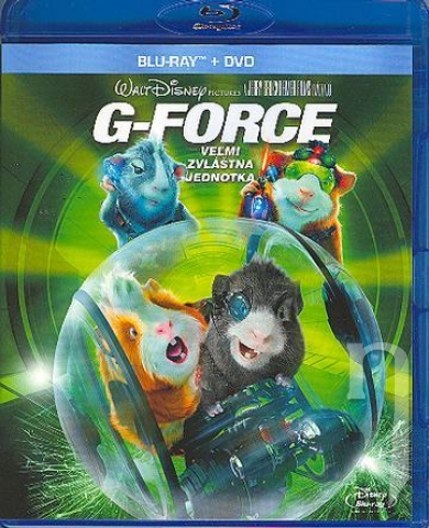 BLU-RAY Film - G - Force: Veľmi zvláštna jednotka (Blu-ray) + DVD