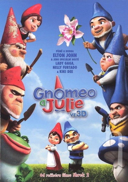 DVD Film - Gnomeo & Julie 3D + 2D (digipack)