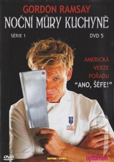 DVD Film - Gordon Ramsay: Noční můry kuchyně DVD 5 (papierový obal)
