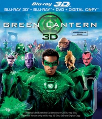 BLU-RAY Film - Green Lantern (3D + 2D Bluray)