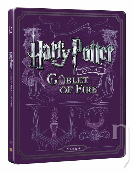 BLU-RAY Film - Harry Potter a ohnivý pohár (BD+DVD bonus) - steelbook