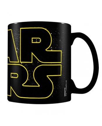 Hračka - Hrnek Star Wars - logo měnící se 315 ml