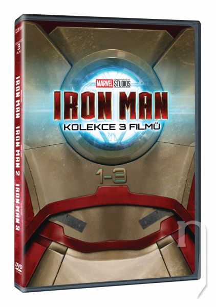 DVD Film - Iron Man kolekce 1.-3. 3DVD