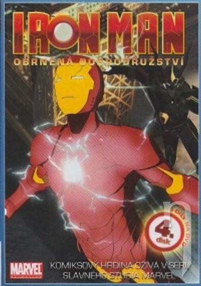 DVD Film - Iron Man - Obrněná dobrodružství DVD 4 (papierový obal)