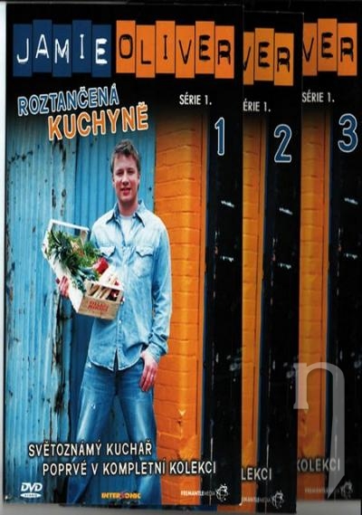 DVD Film - Jamie Oliver - roztančená kuchyně série 1 /3DVD/