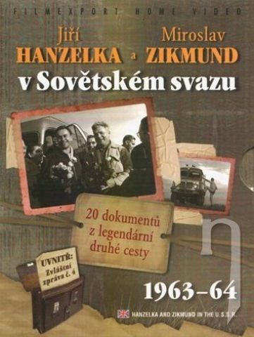 DVD Film - Jiří Hanzelka a Miroslav Zikmund v Sovětském svazu, Kolekce (2DVD)
