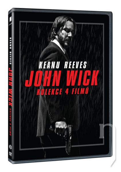 DVD Film - John Wick kolekce 1-4. 4DVD
