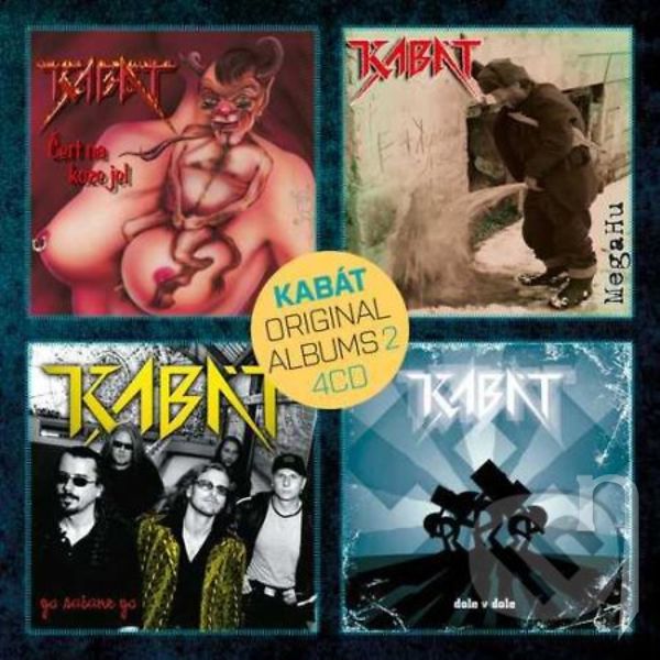 CD - Kabát : Original Albums Vol.2 - 4CD