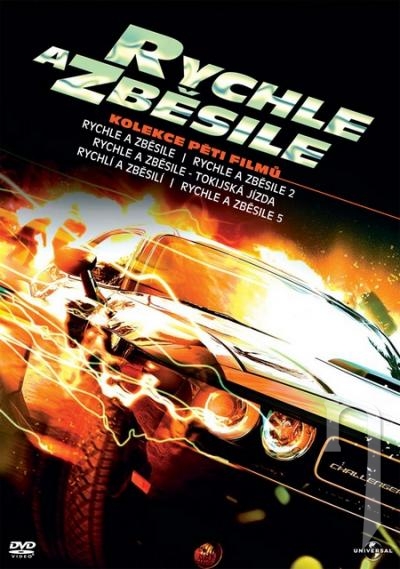 DVD Film - Kolekce: Rychle a zběsile (5 DVD)