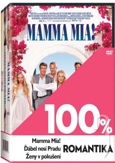 DVD Film - Kolekce: 100% Romantika (3 DVD)