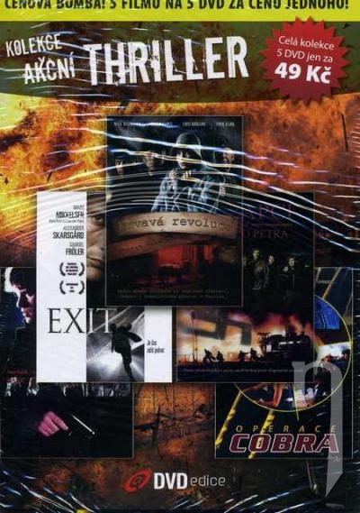 DVD Film - Kolekce akční dráma (5 DVD)