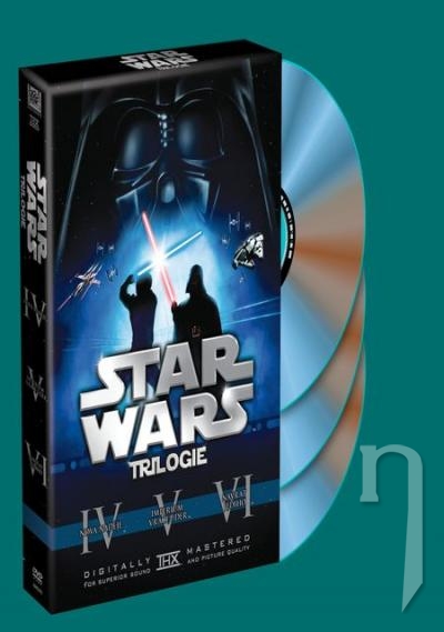 DVD Film - Kolekcia 3 DVD Star Wars (IV, V, VI)