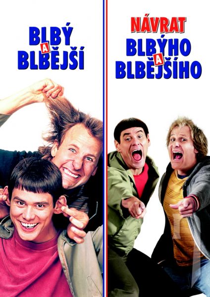 DVD Film - Kolekce Blbý a Blbejší (2 DVD)