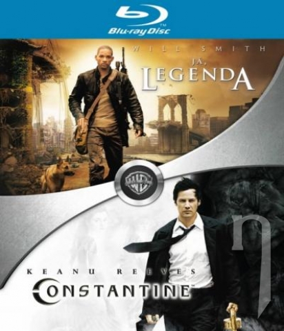 BLU-RAY Film - Kolekcia: Constantine + Som legenda (2 Blu-ray)
