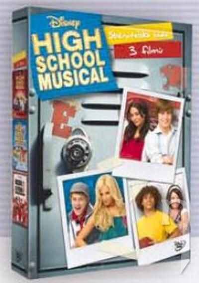 DVD Film - Kolekcia High School Musical Pack 1,2,3 - 3 DVD