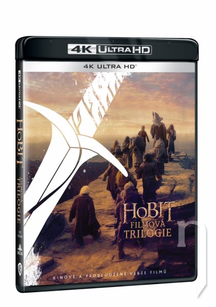 BLU-RAY Film - Hobit filmová trilogie: Prodloužená a kinová verze 6BD (UHD)