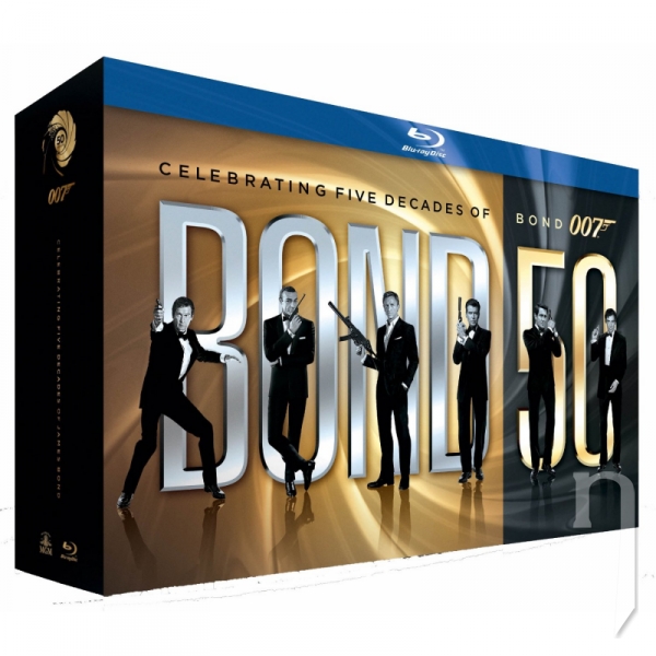 BLU-RAY Film - Kolekcie James Bond 50.výročí