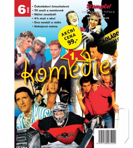 DVD Film - Kolekce komedie 1 (6 DVD)