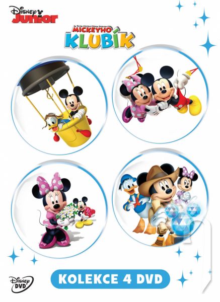 DVD Film - Kolekce Mickeyho klubík (4DVD)
