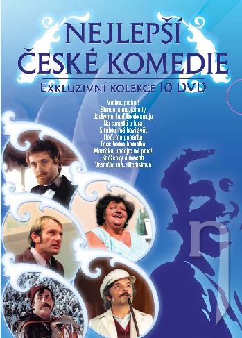 DVD Film - Kolekcia: Najlepšie české komédie (10 DVD)
