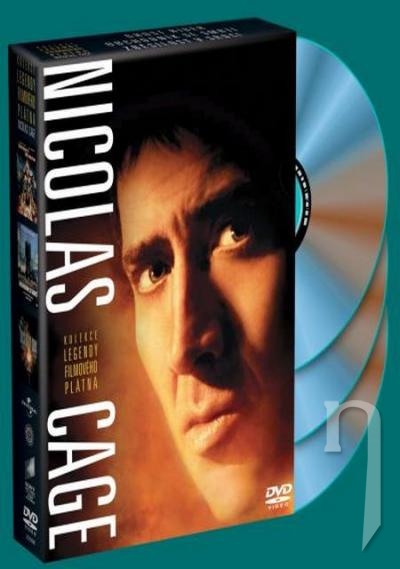 DVD Film - Kolekcia Nicolas Cage: Ghost Rider / Obchodník so smrťou / Divokosť v srdci ( 3 DVD )